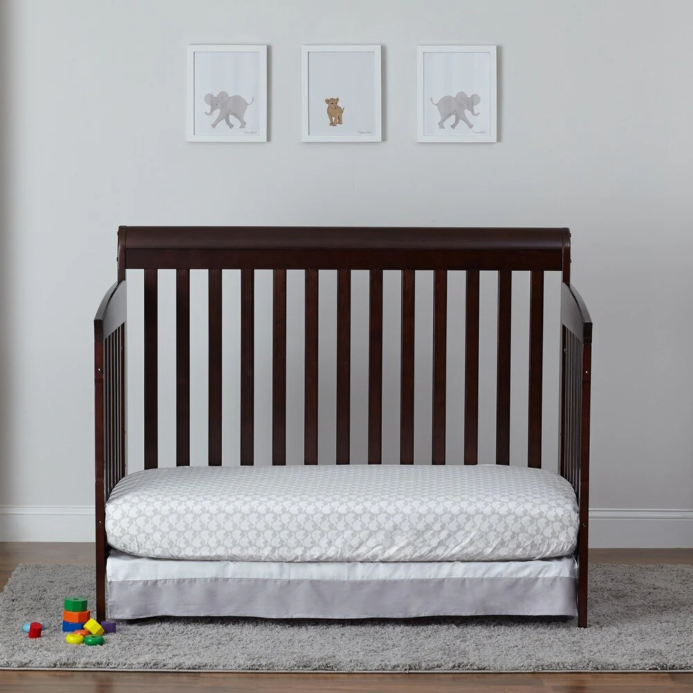 Suite Bebe Riley 3-in-1 Convertible Crib- Espresso
