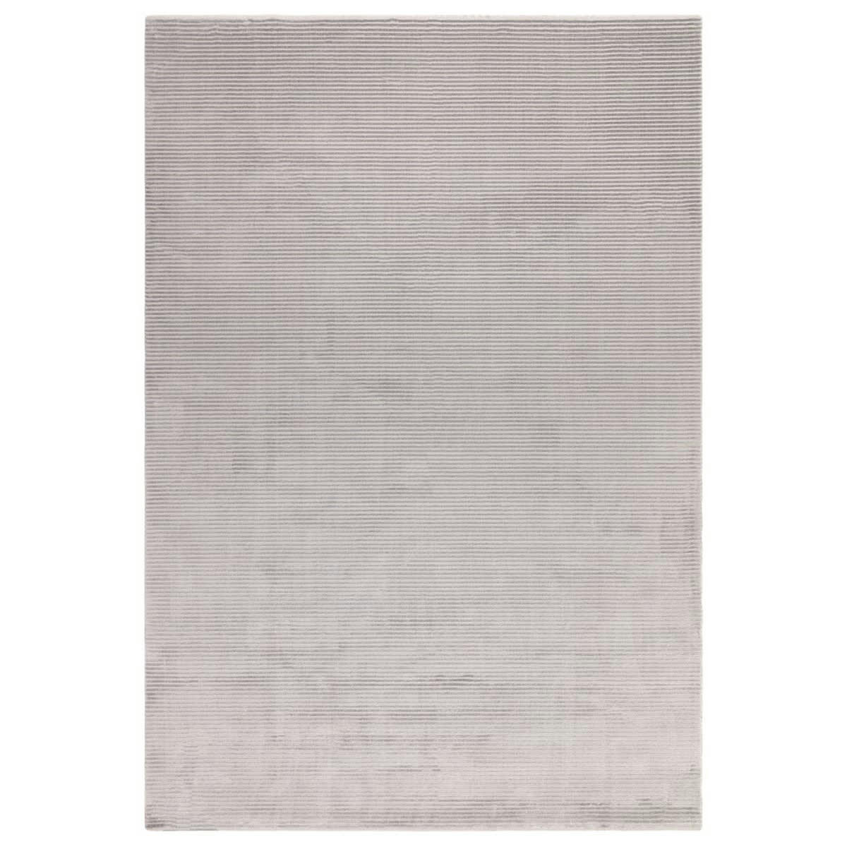 ZUKA PLAIN - Tapis de salon en polypropylène gris 120x170 cm