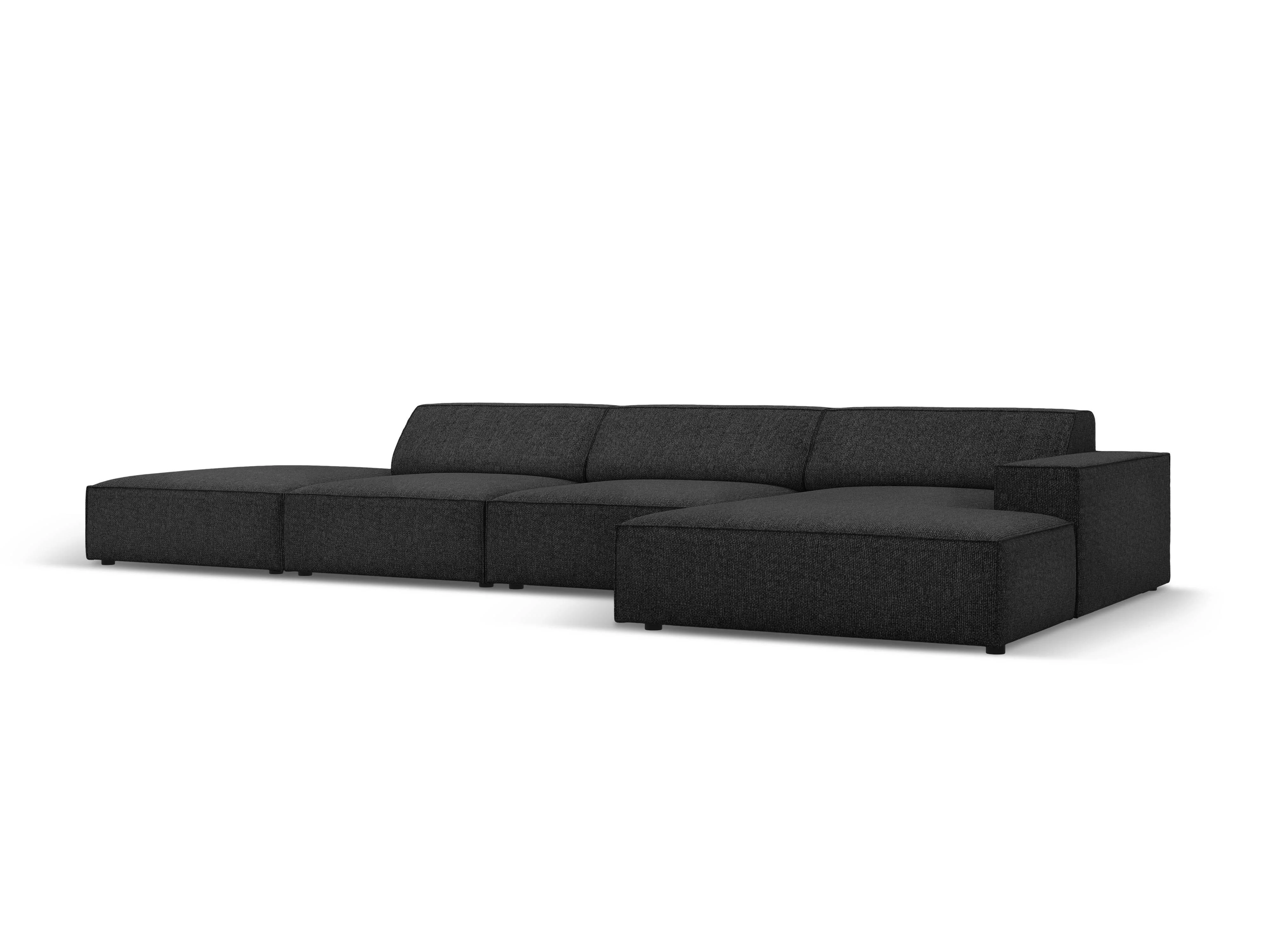 5-zitshoekbank Jodie rechts chenille