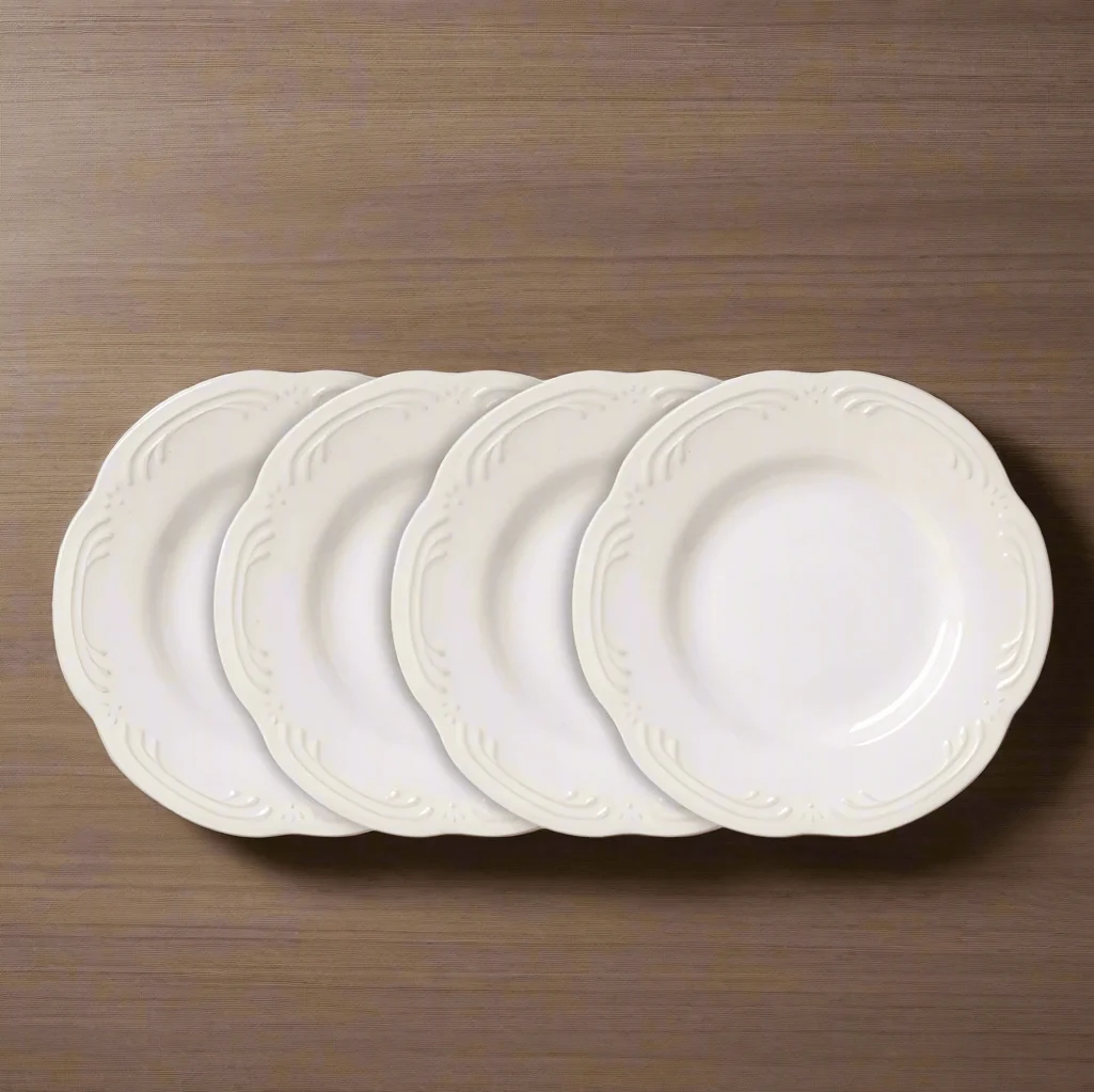 Filigree® Set of 4 Bread and Butter Dessert Plates