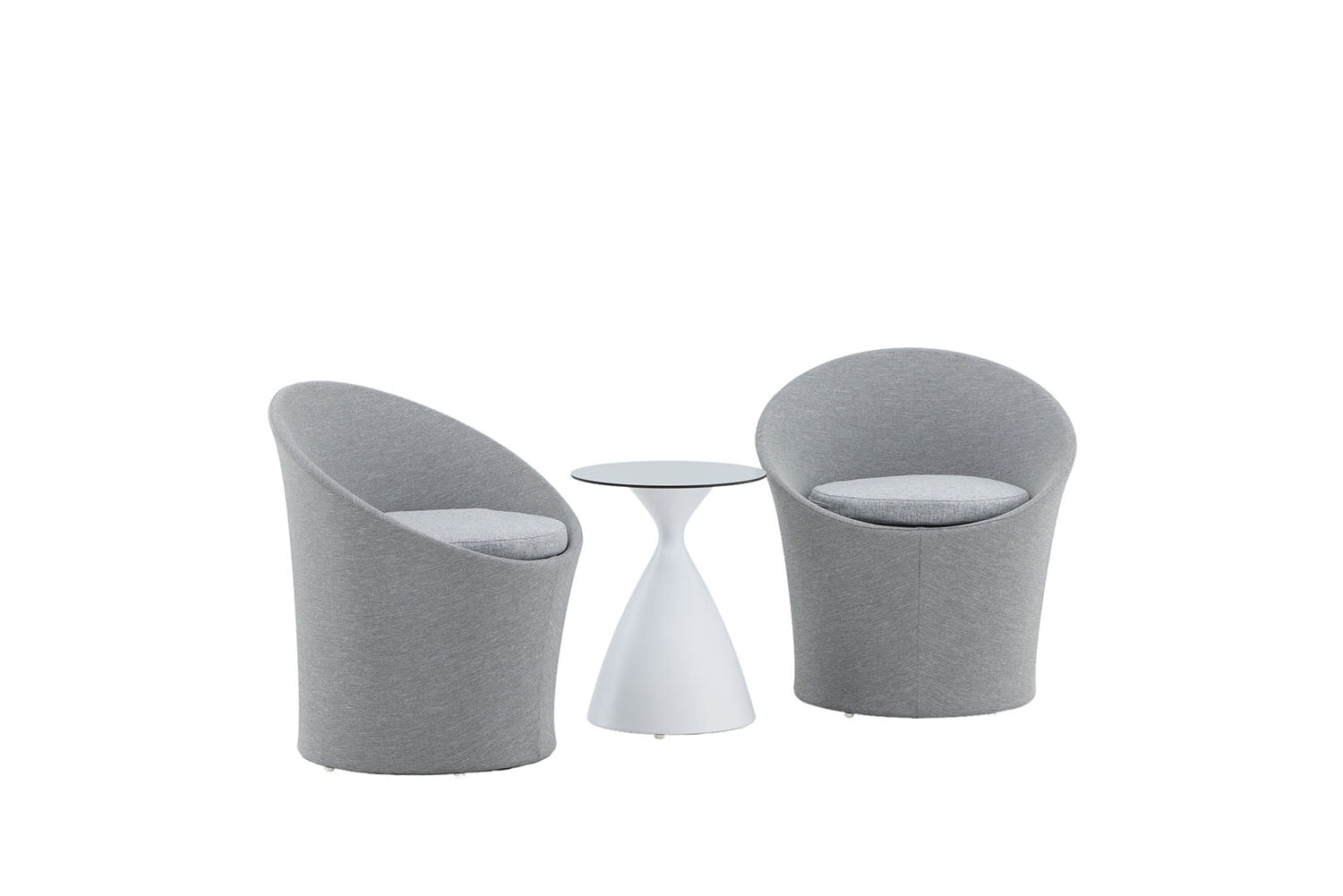 Rebellenclub Loungeset Haze - Licht Grijs