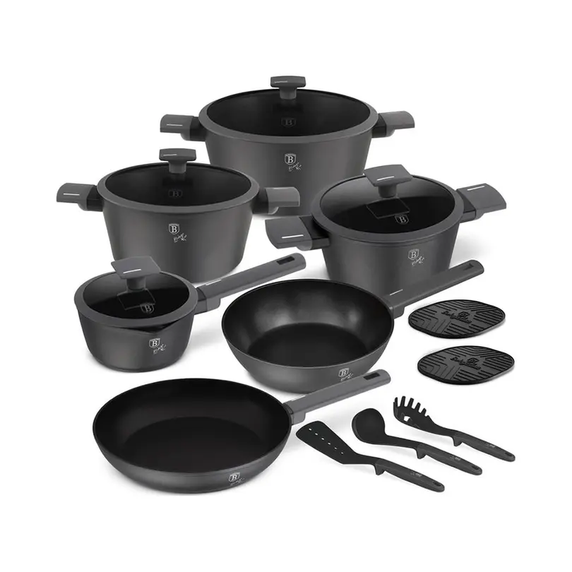 Bratpfanne 15-teilig Anthracite Collection 2.0
