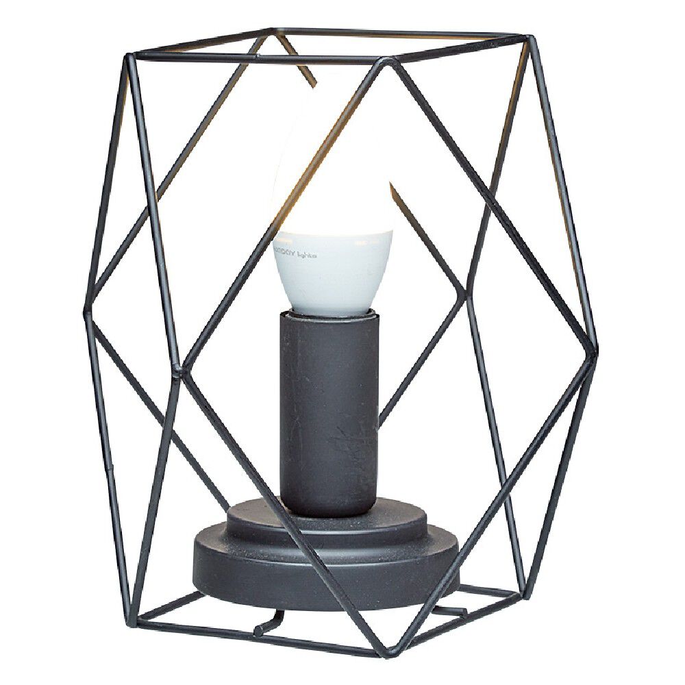 Lampe de Chevet Métal Noire