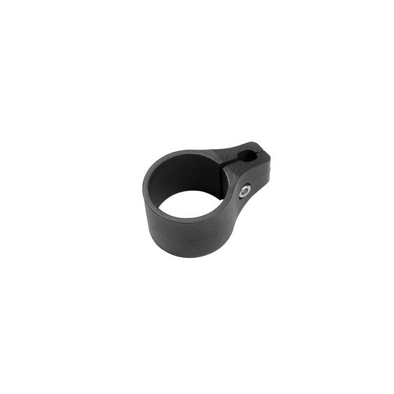 Collier de finition en plastique pour poteau rond noir ø 48 mm GIARDINO