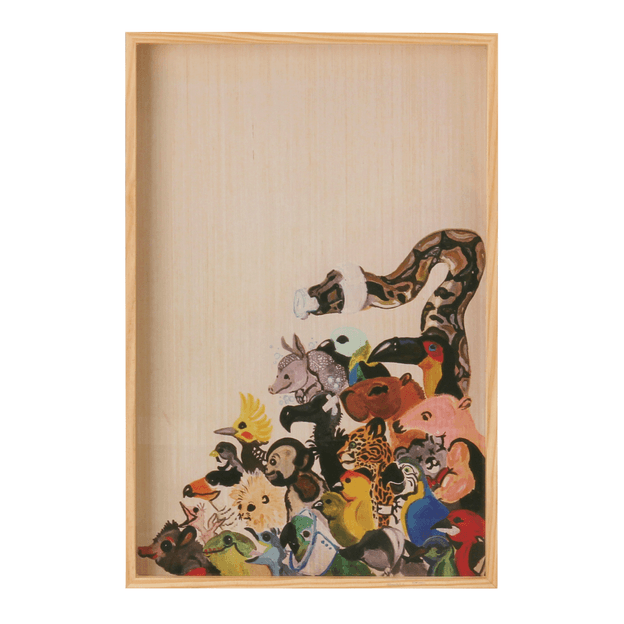 QUADRO 50 CM X 33 CM VIDA LIVRE I