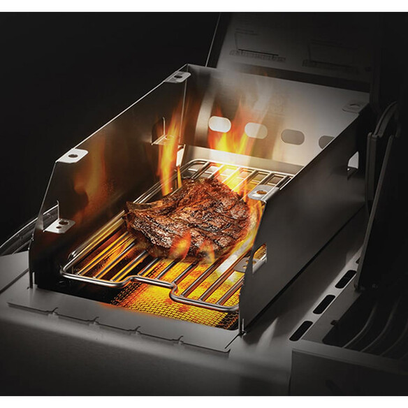 Protège Sizzle Zone M   4 brochettes inox - Napoleon