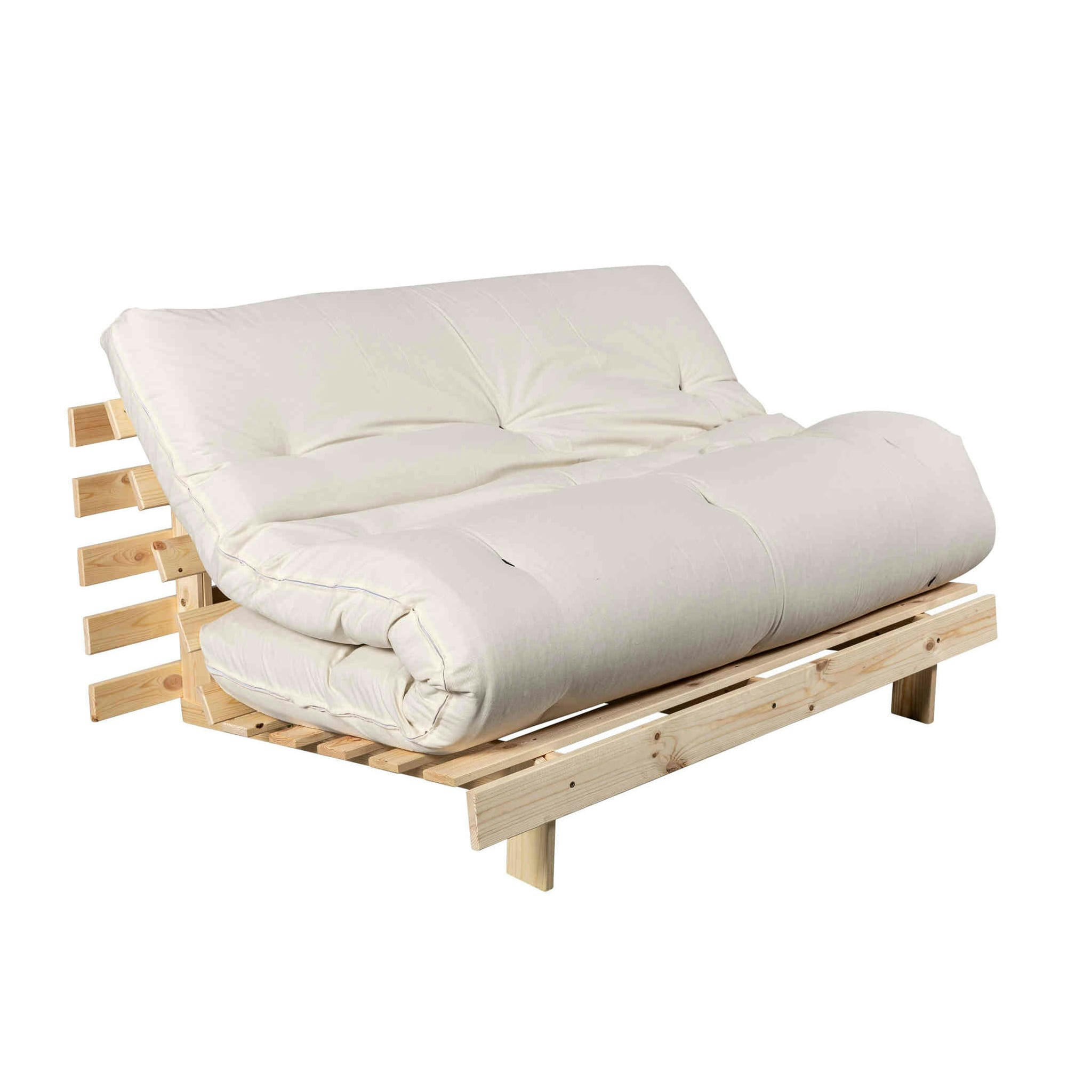 - Banquette futon avec matelas coton 90 x 200