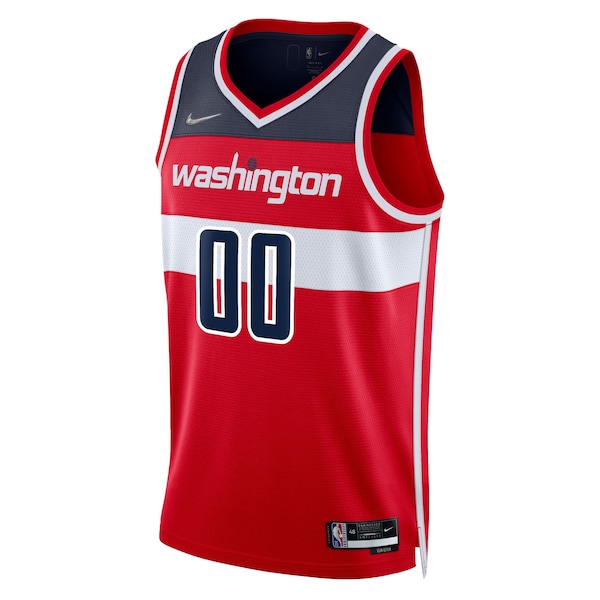 Washington Wizards Nike 2021/22 Diamond Swingman Custom Jersey - Icon Edition - Red