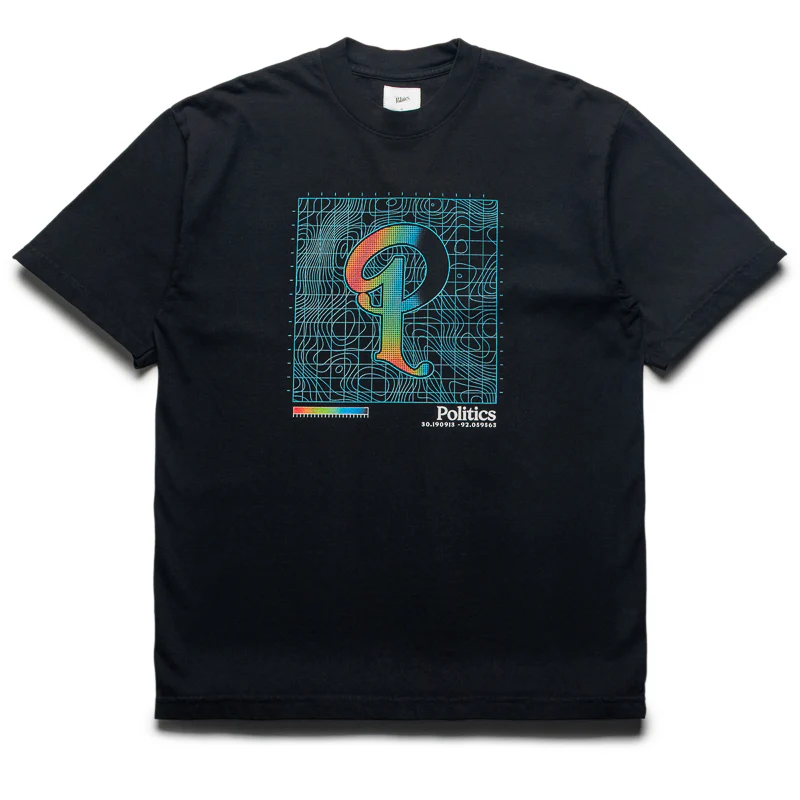 Politics Thermal Tee - Black