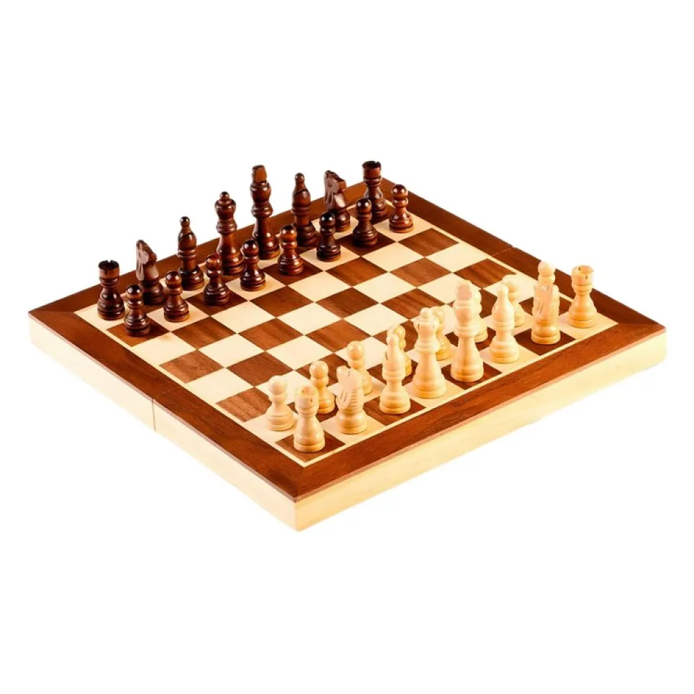 Deqube Marquetry Wooden Chess