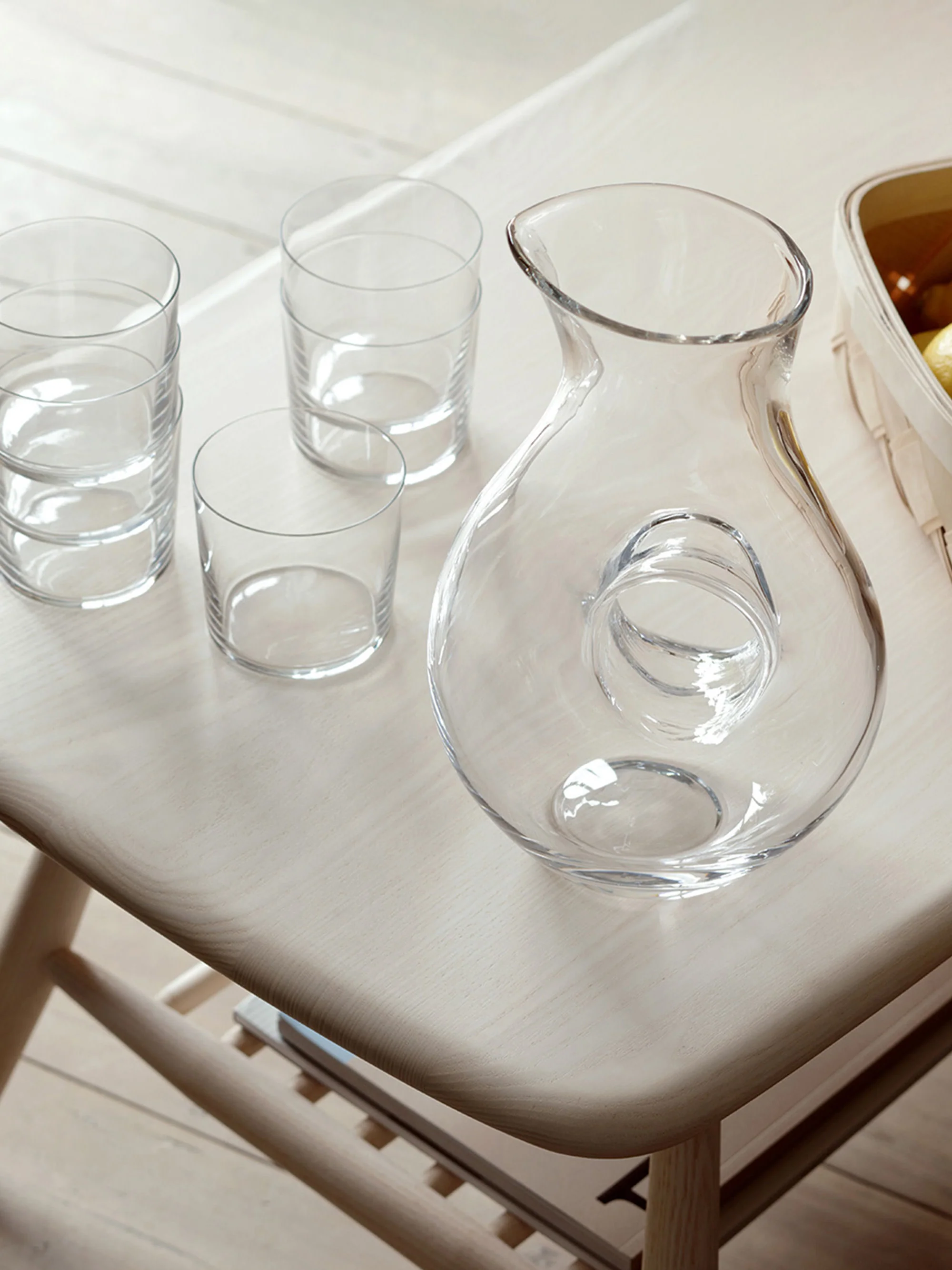 Mundgeblasene Karaffe Ono, 1.2 L