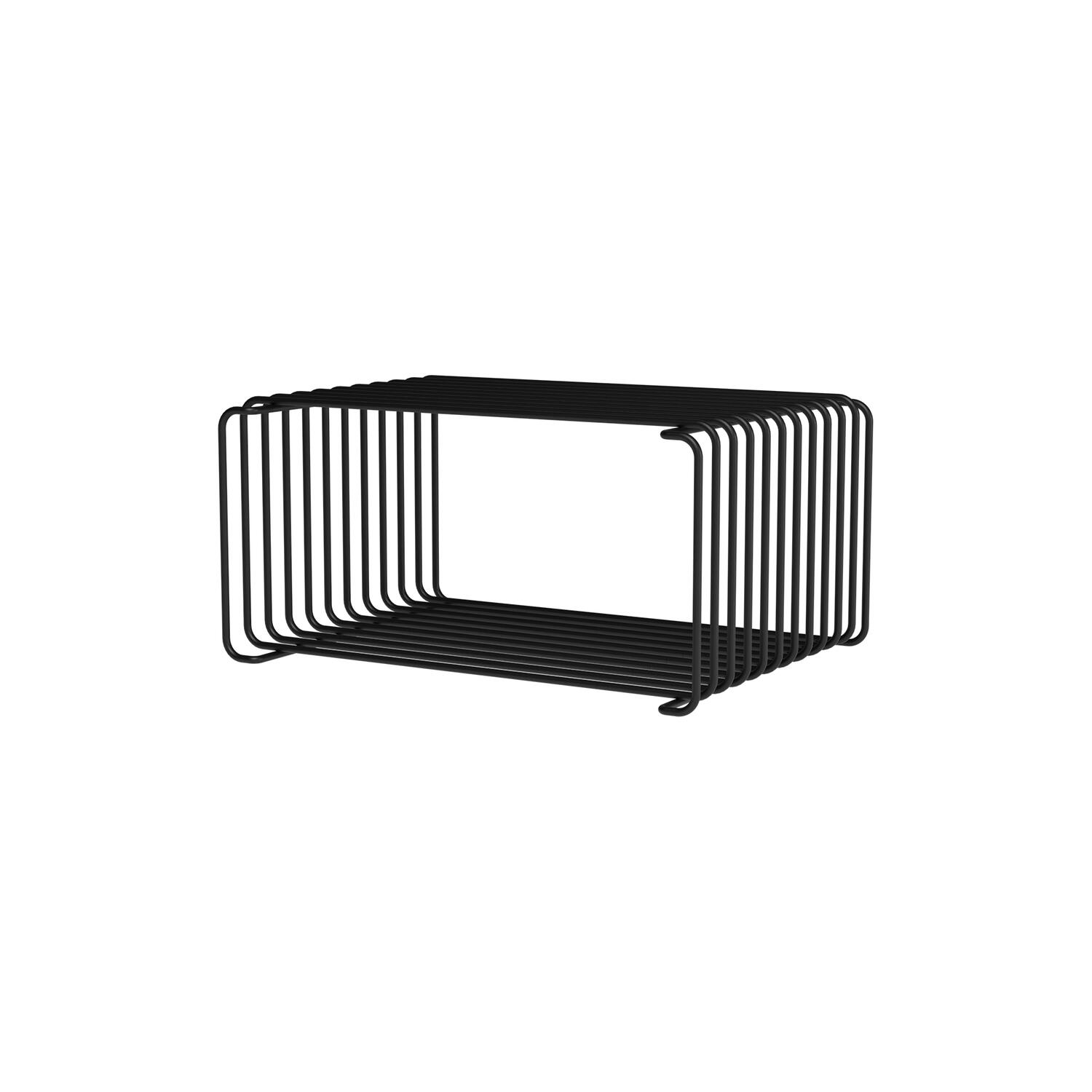 Panton Wire Single halv højde, 05 black