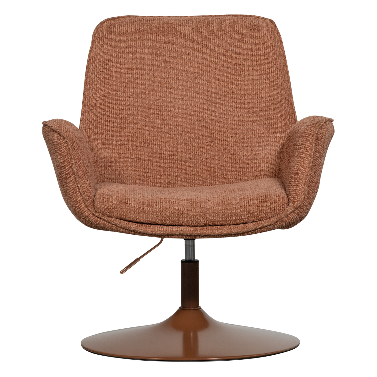 WOOOD verstelbare fauteuil Marten - Polyester - Oranje - 91x79x76