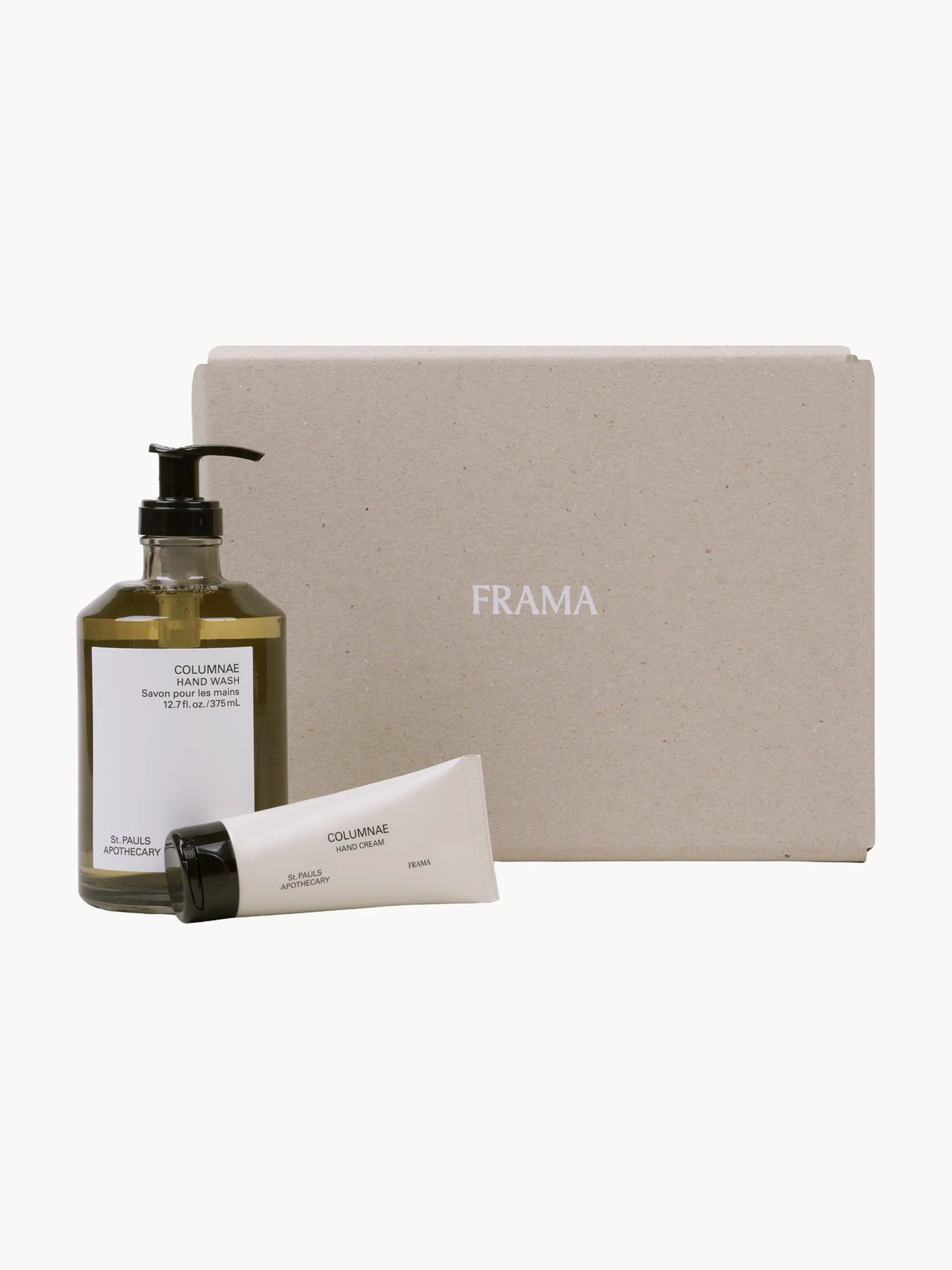Handpflege-Geschenkbox Columnae (Vetiver, schwarzer Pfeffer, Bitterorange & Tuya), 2er-Set