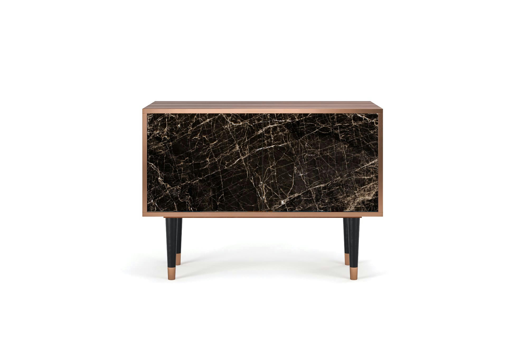 NIGHT ABYSS - Buffet bas  noir 2 portes L 94 cm