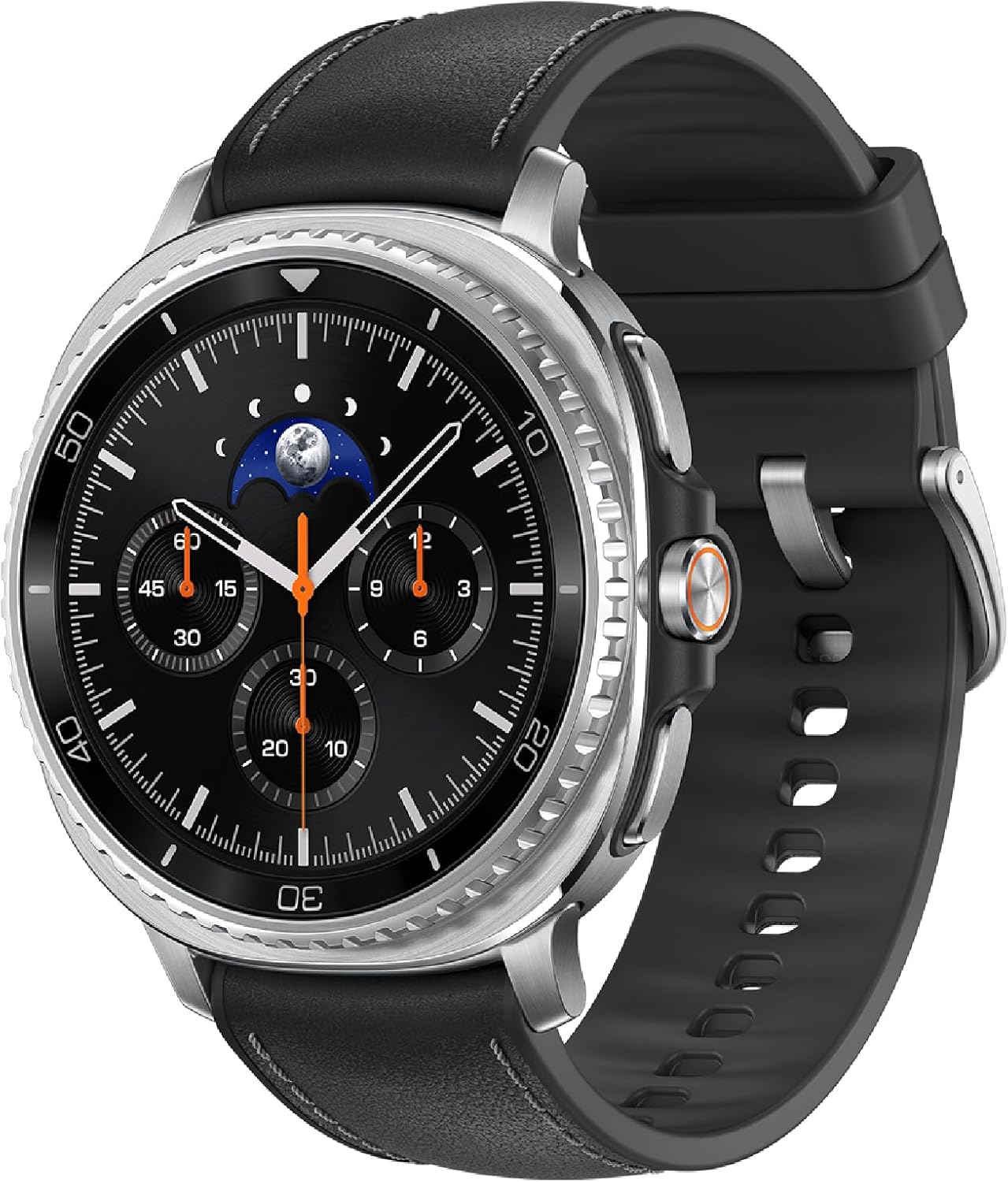 Samsung Galaxy Watch 8 Classic (2025) 46mm Bluetooth Smartwatch  Cushion Design  Rotating Bezel  Quick Button  Sleep Coaching  Running Coach  Energy Score  Black [US Version] (Renewed)
