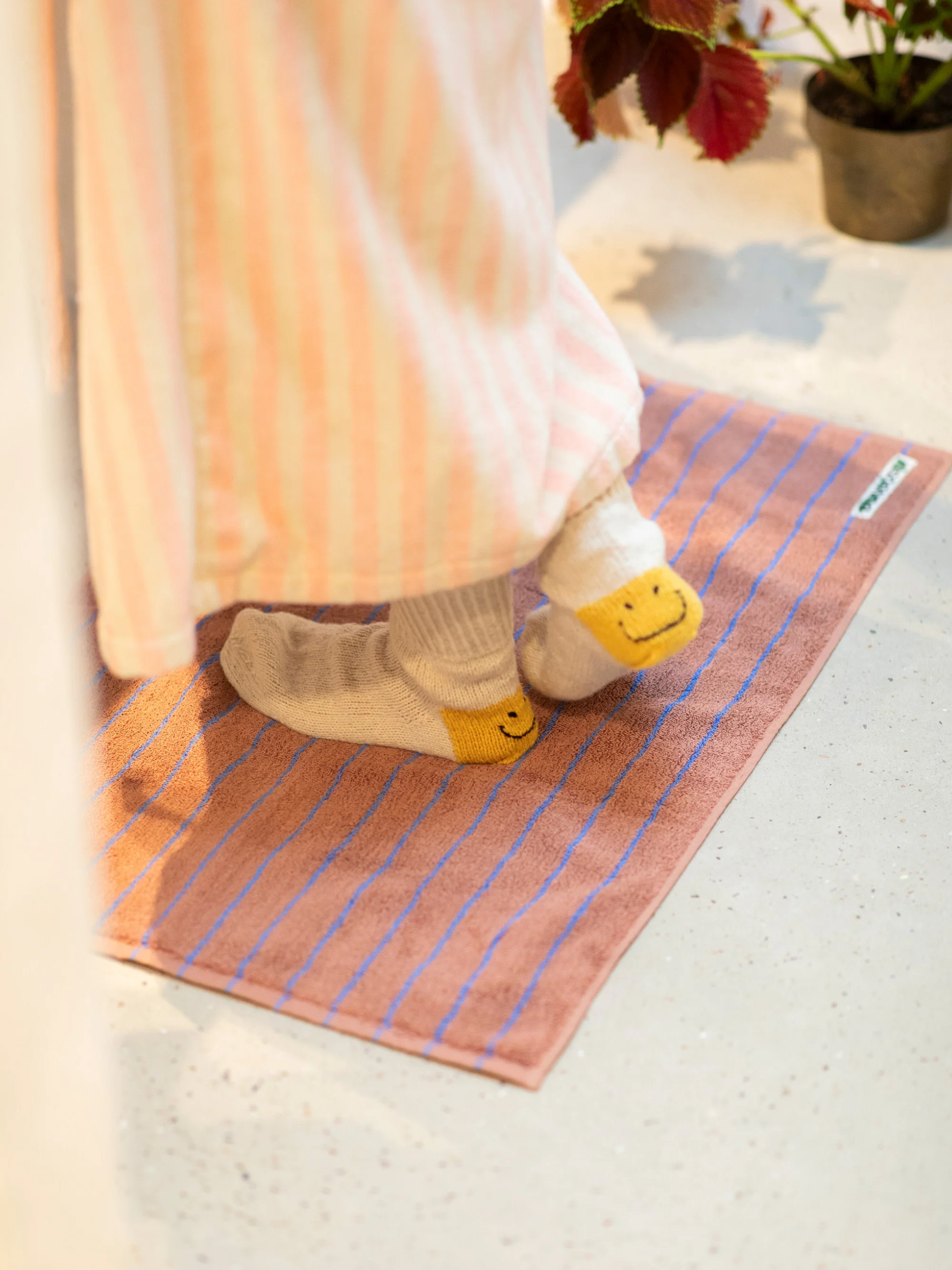 Badematte Naram aus Bio-Baumwolle