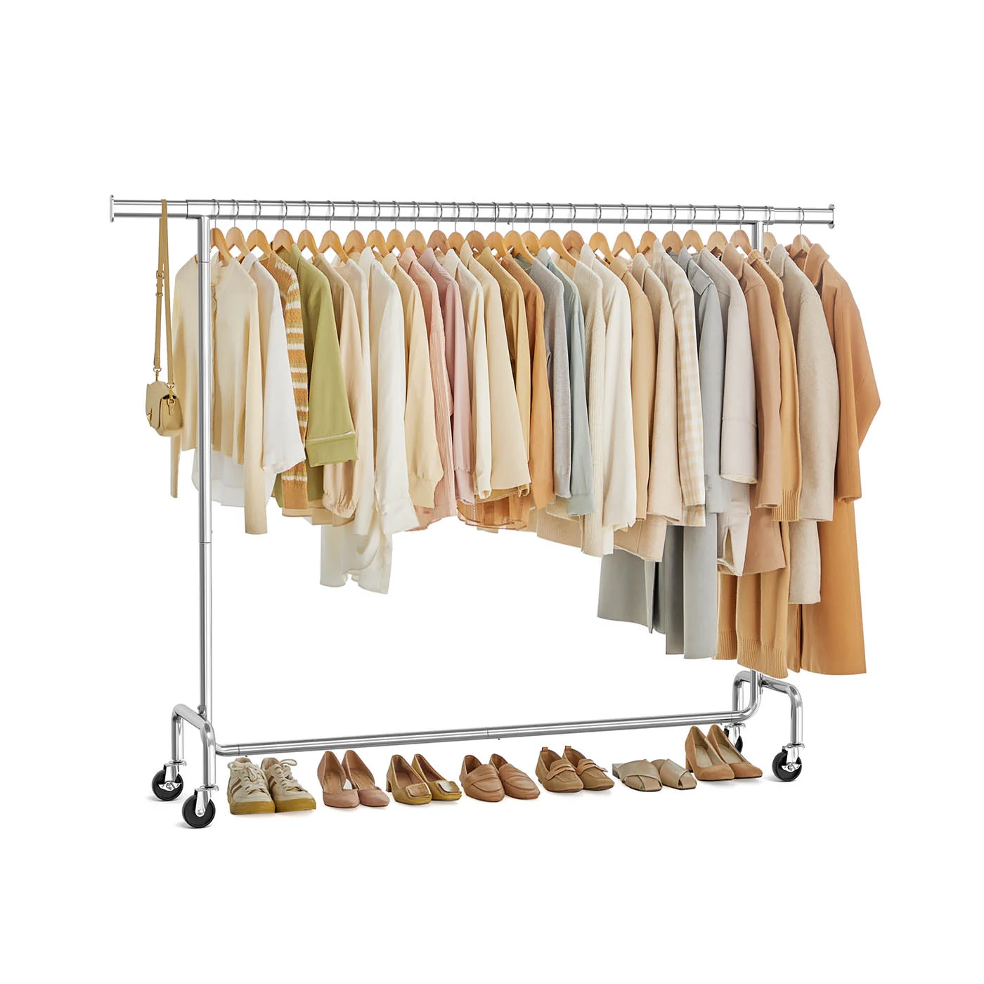 Portant à Vêtements avec Roulettes