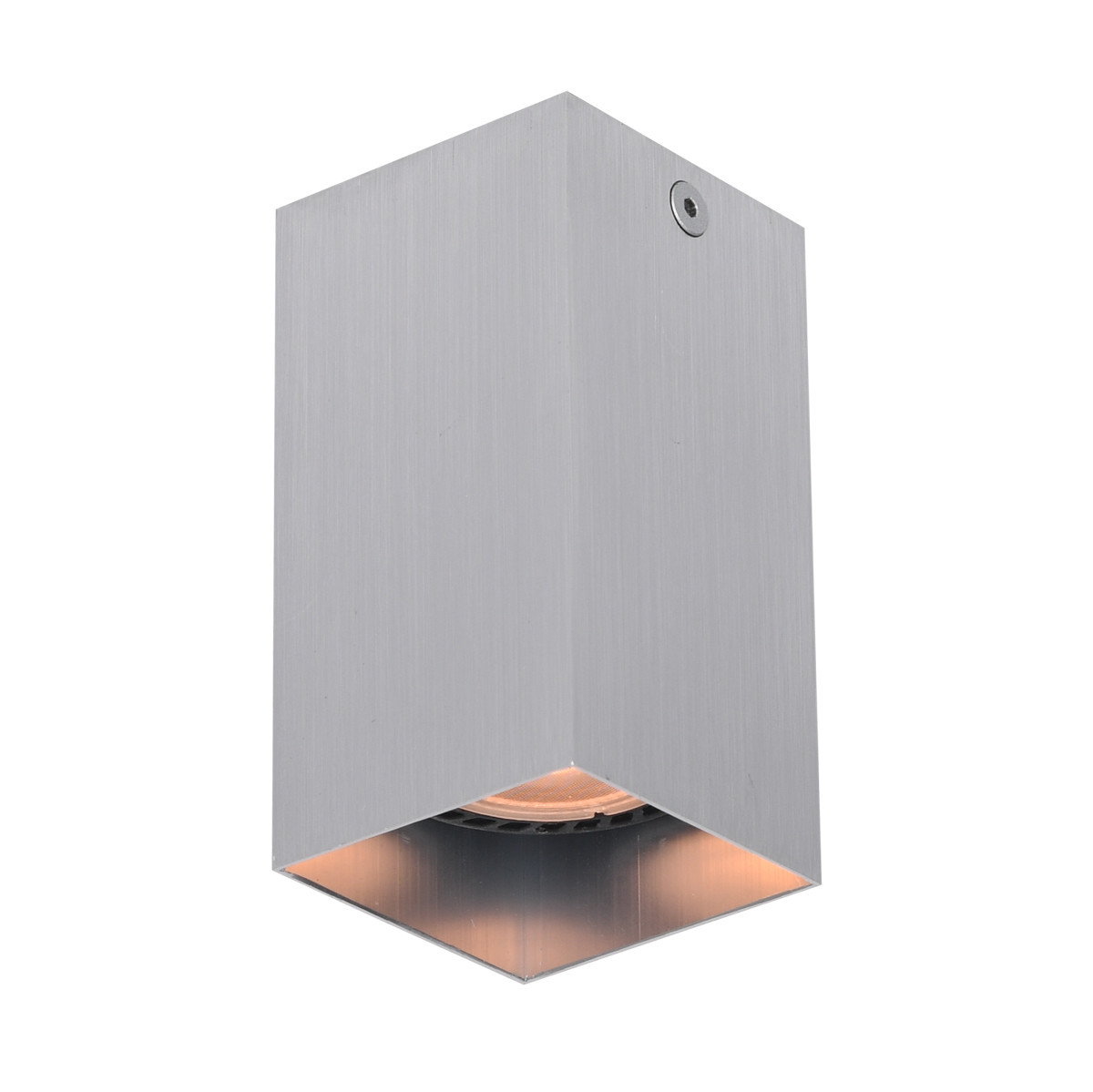 Spot reflektor kwadratowy aluminiowy ANDER 1xGU10x10W IP20 Italux