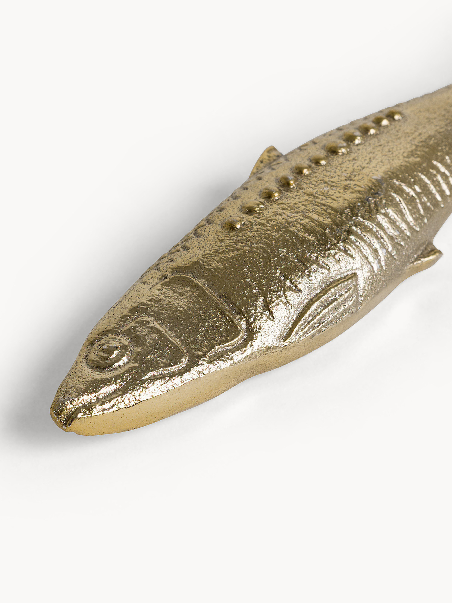 Decorazione in alluminio dorato