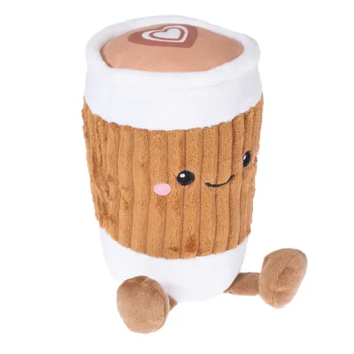 TIAKI Happy Frappuccino Dog Toy - Brown