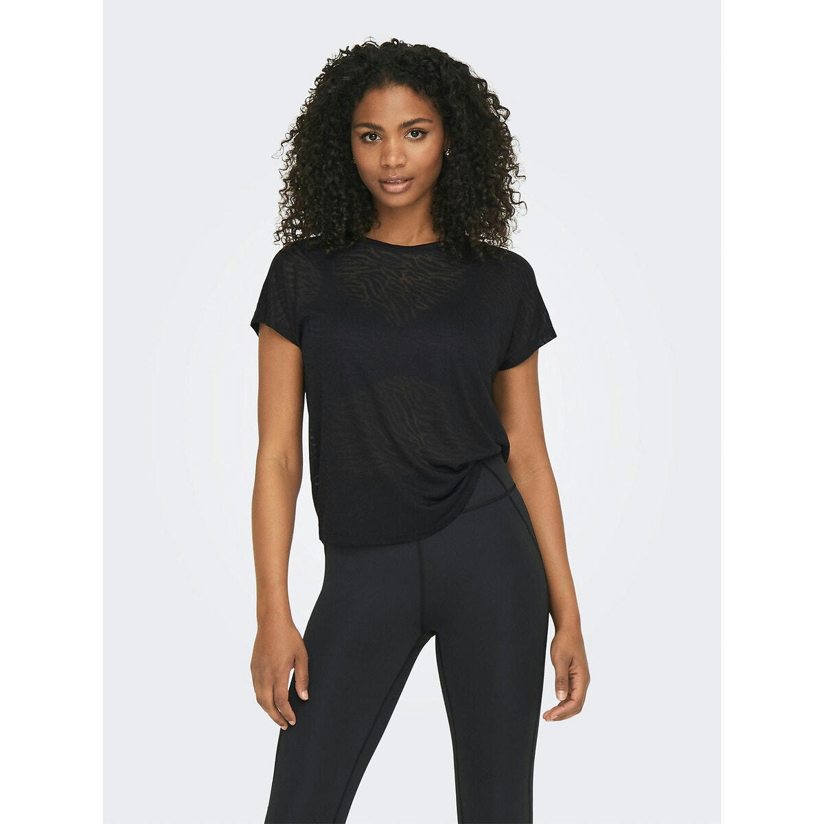 T-shirt loose fit Jies, motif dévoré