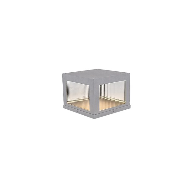 Avenue Lighting AV9904SLV LED Pillar Mount Avenue Outdoor Silver - One Size