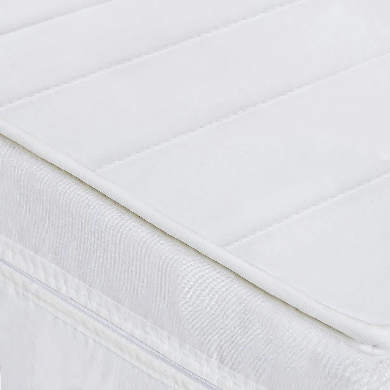 - Matelas soutien ferme et housse lavable 160x200 cm épaisseur 10 cm