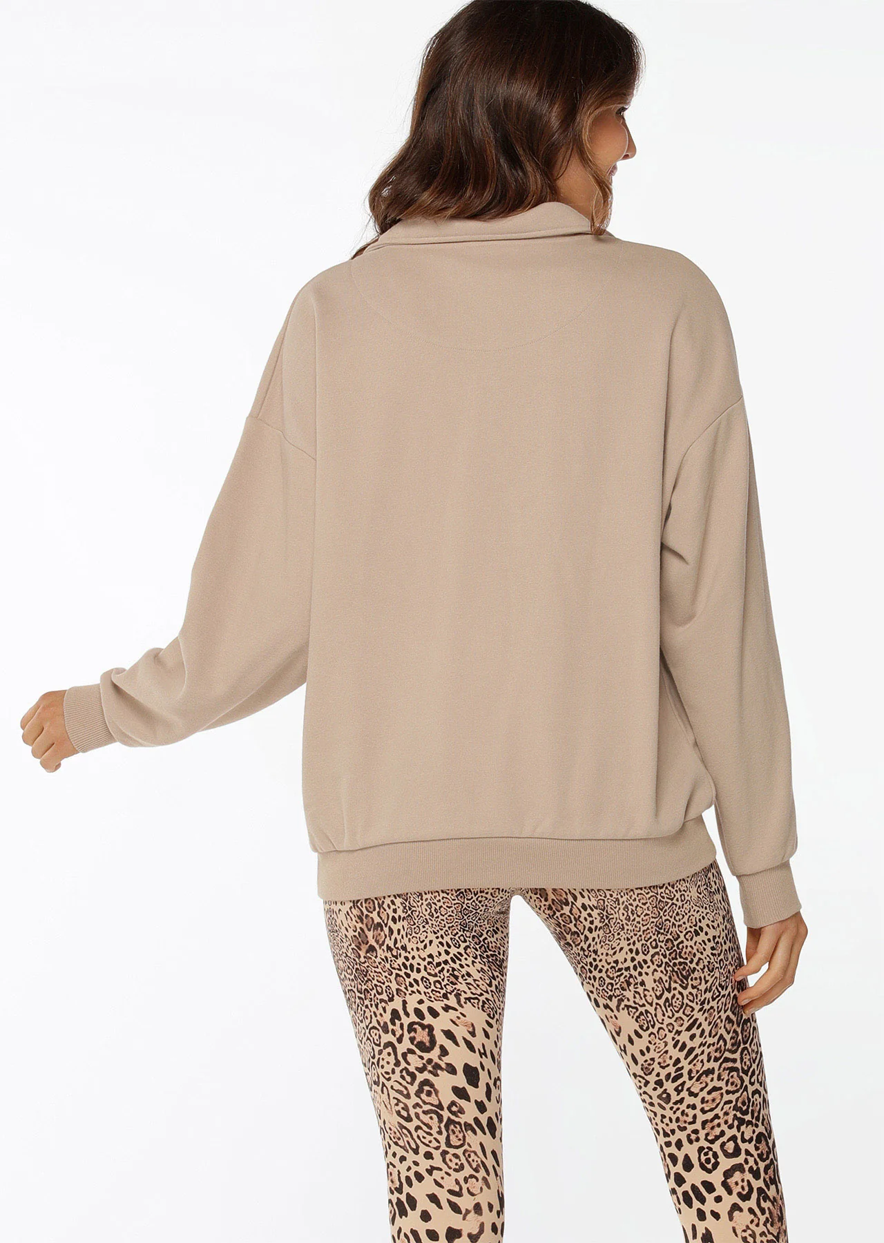 Zen Funnel Zip Oversized Sweat