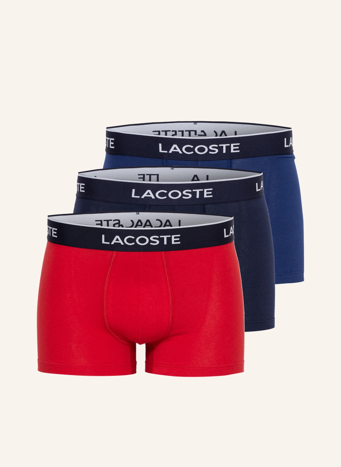 LACOSTE 3er-Pack Boxershorts