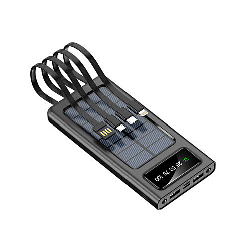 Batterie externe solaire 10000 mAh