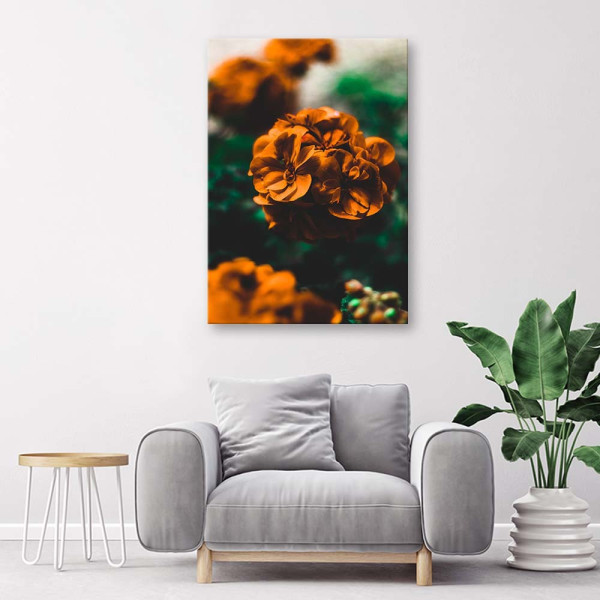 Feeby Obraz Pomarańczowe kwiaty 40x60