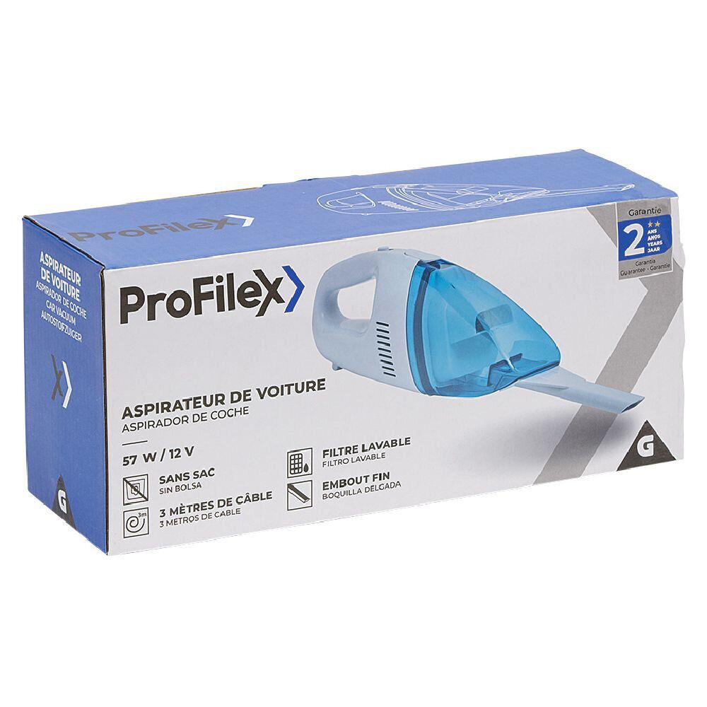 Aspirateur de voiture sans sac Profilex