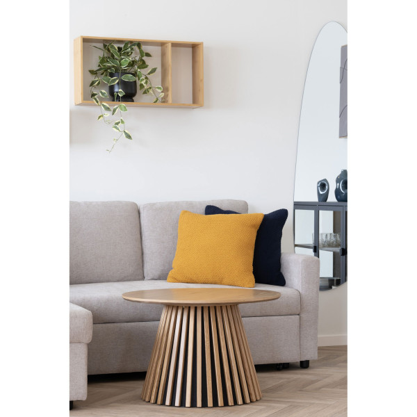 STOLIK KAWOWY Osaka 70x45 cm dąb naturalny skandynawski