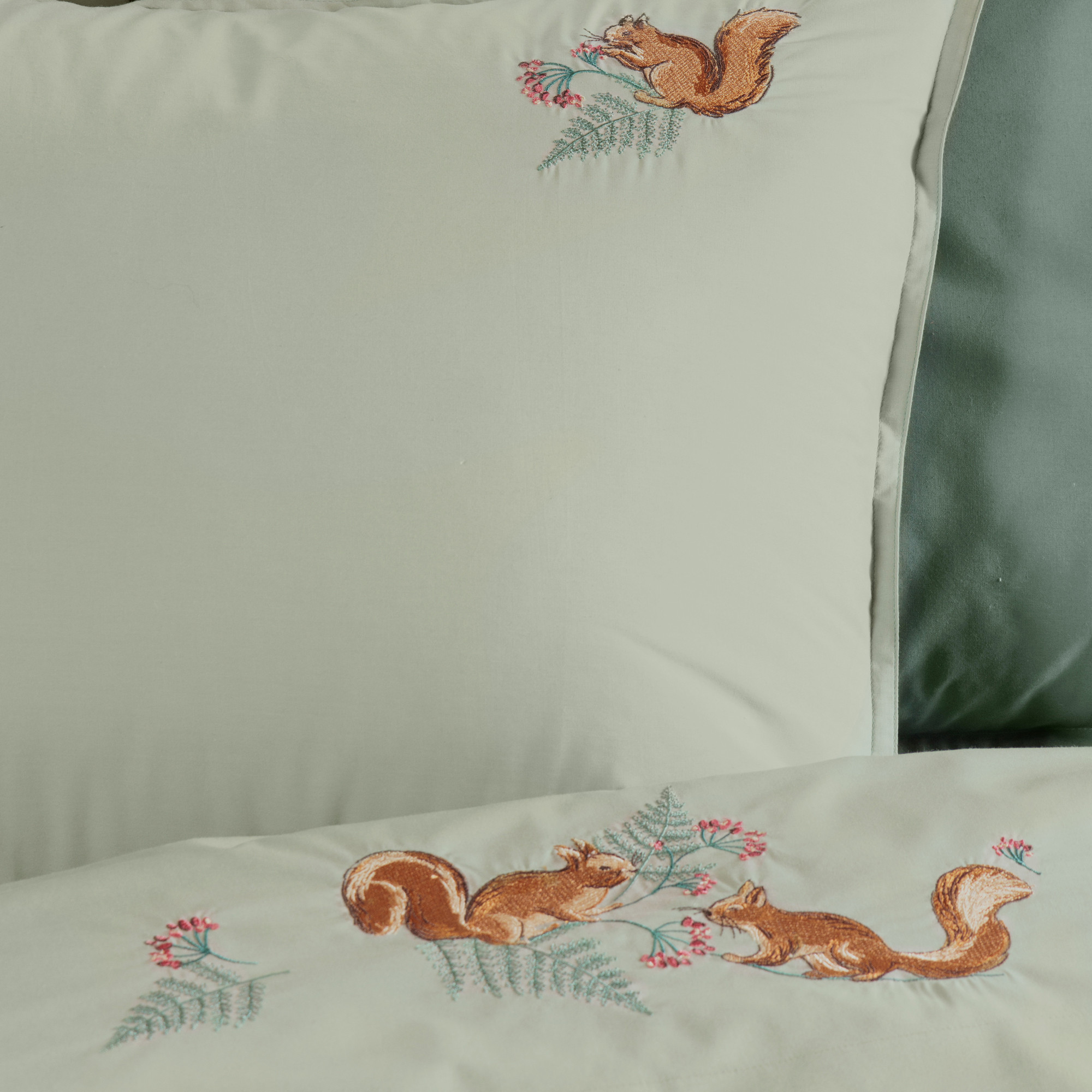 Linge de litLes écureuils