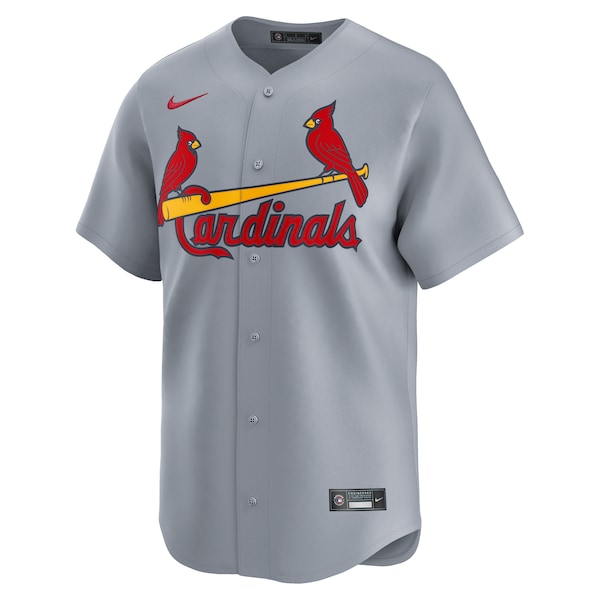 St. Louis Cardinals Nike Away Limited Jersey - Gray
