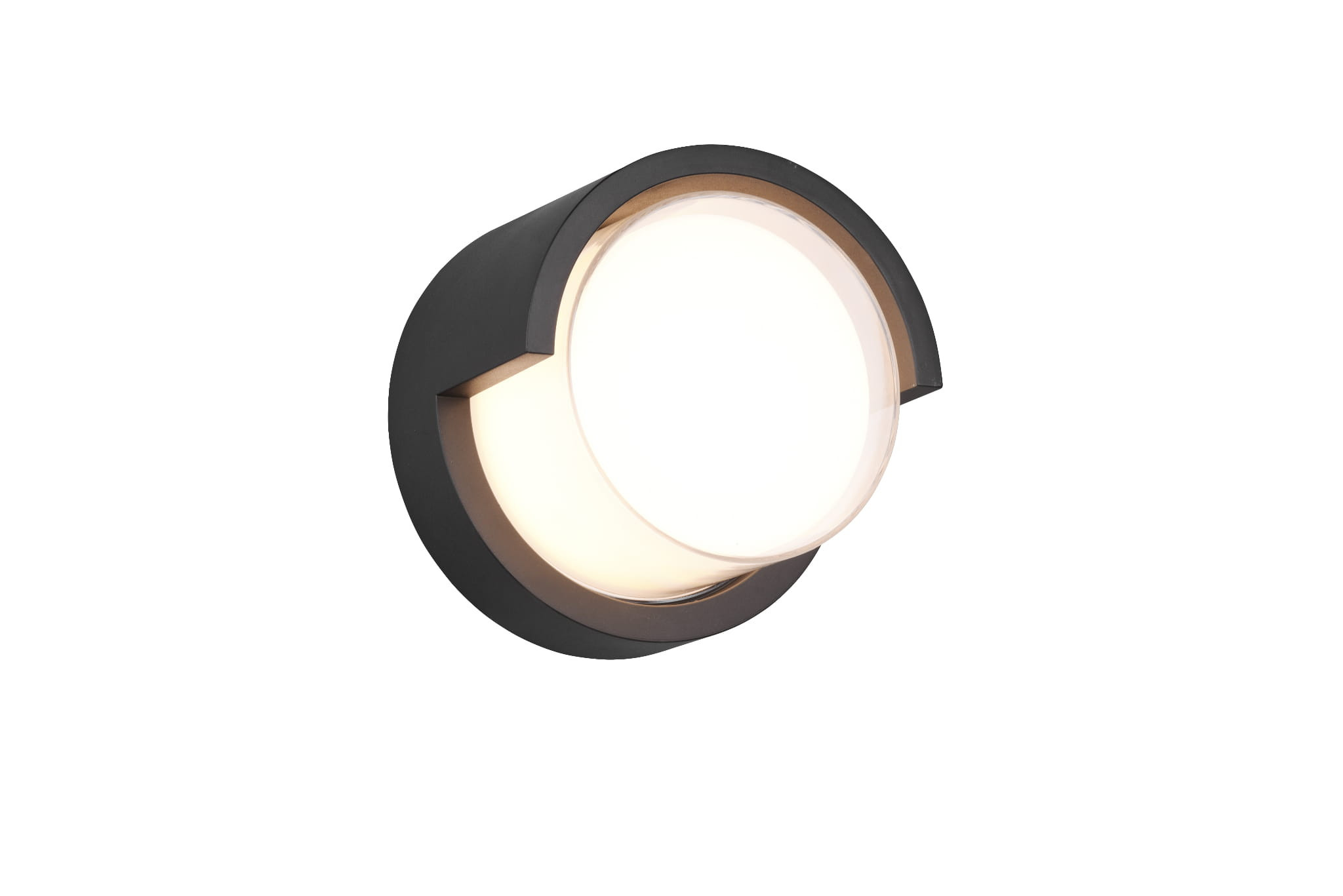 Kinkiet zewnętrzny PUNO 3000K czarny LED 1x8W 800lm IP54 RL