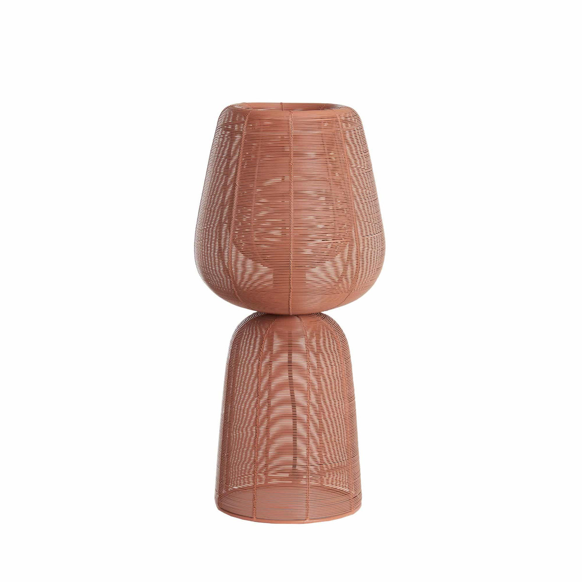 Light & Living tafellamp ABOSO - rood - Ø24cm
