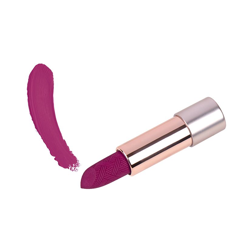 Lola Lola Long-Lasting Matte Lipstick – Shade 704 Vineyard Mist (Burgundy, Vegan)