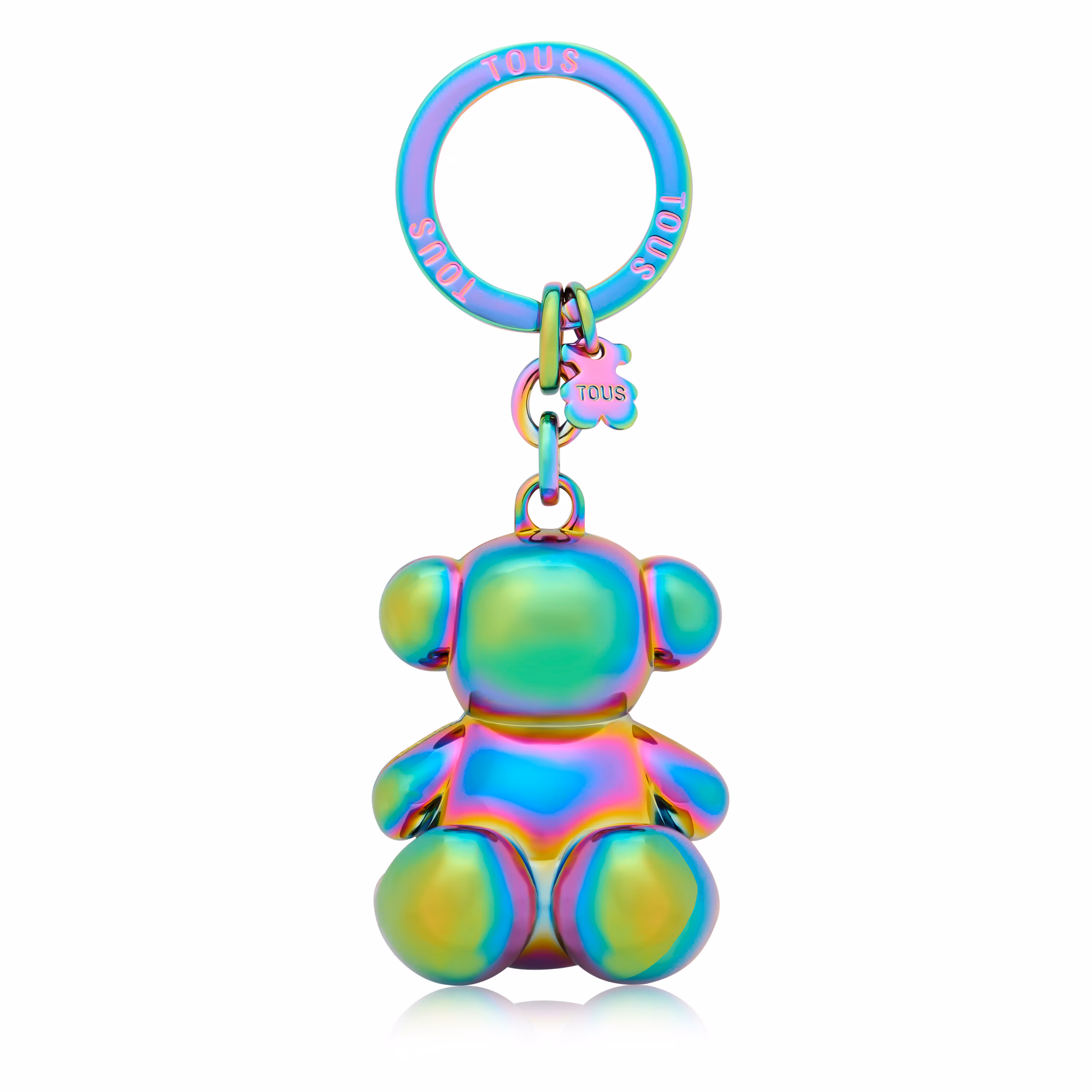 Llavero oso iridiscente Metal Bold Bear