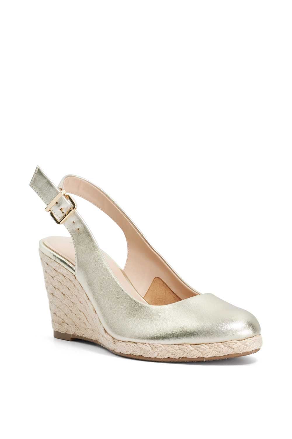 Dune London Capable' Leather Wedges