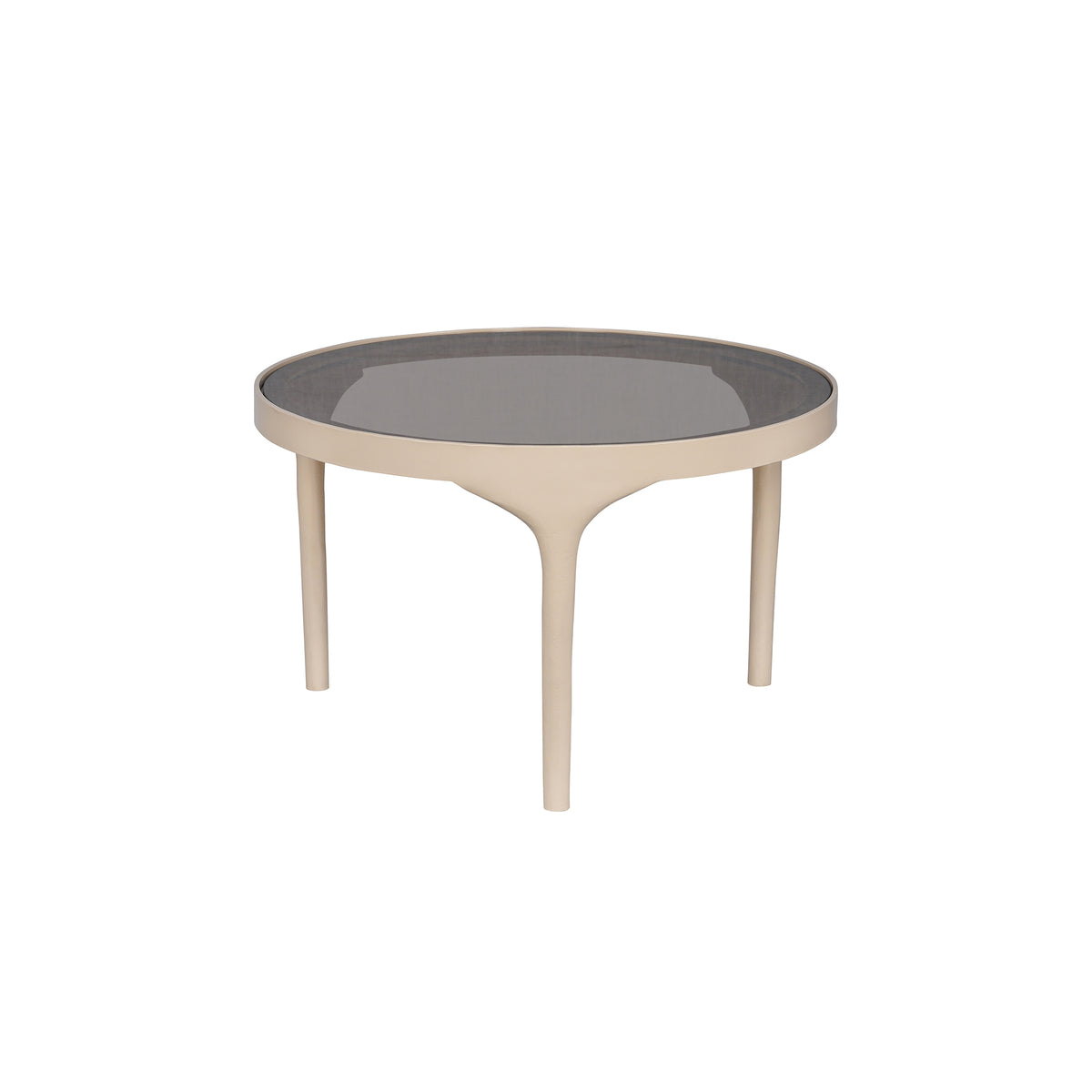 New Routz salontafel Montana medium zand metaal/glas