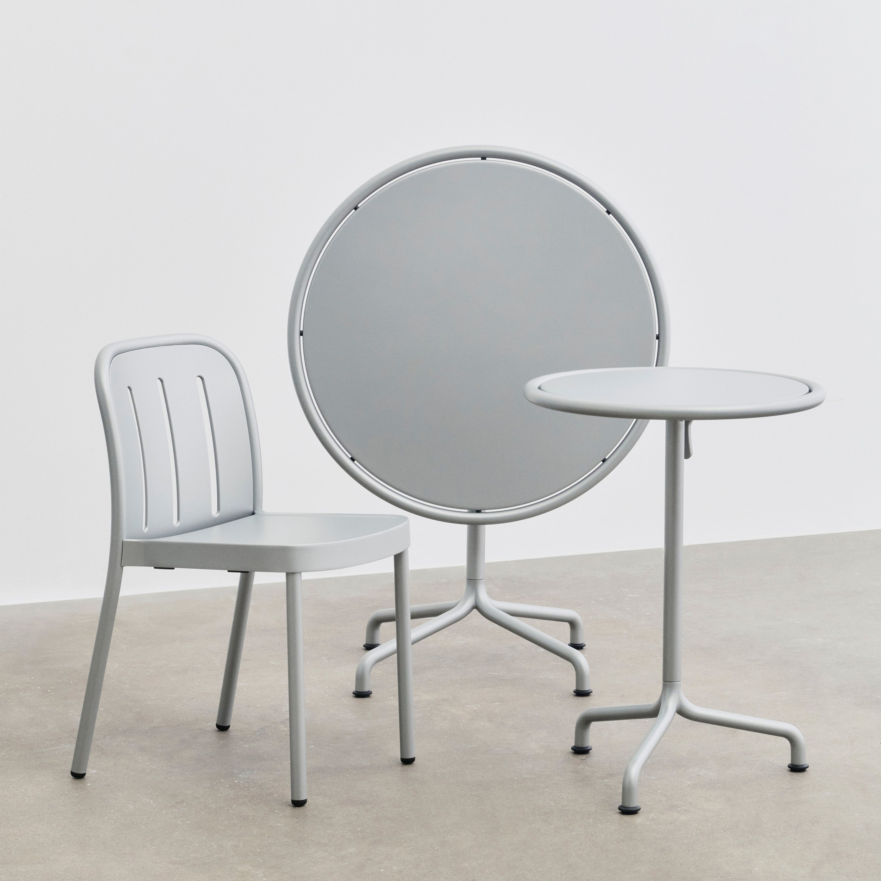 HAY Deville Tuintafel Ø 55 cm - Silver Grey