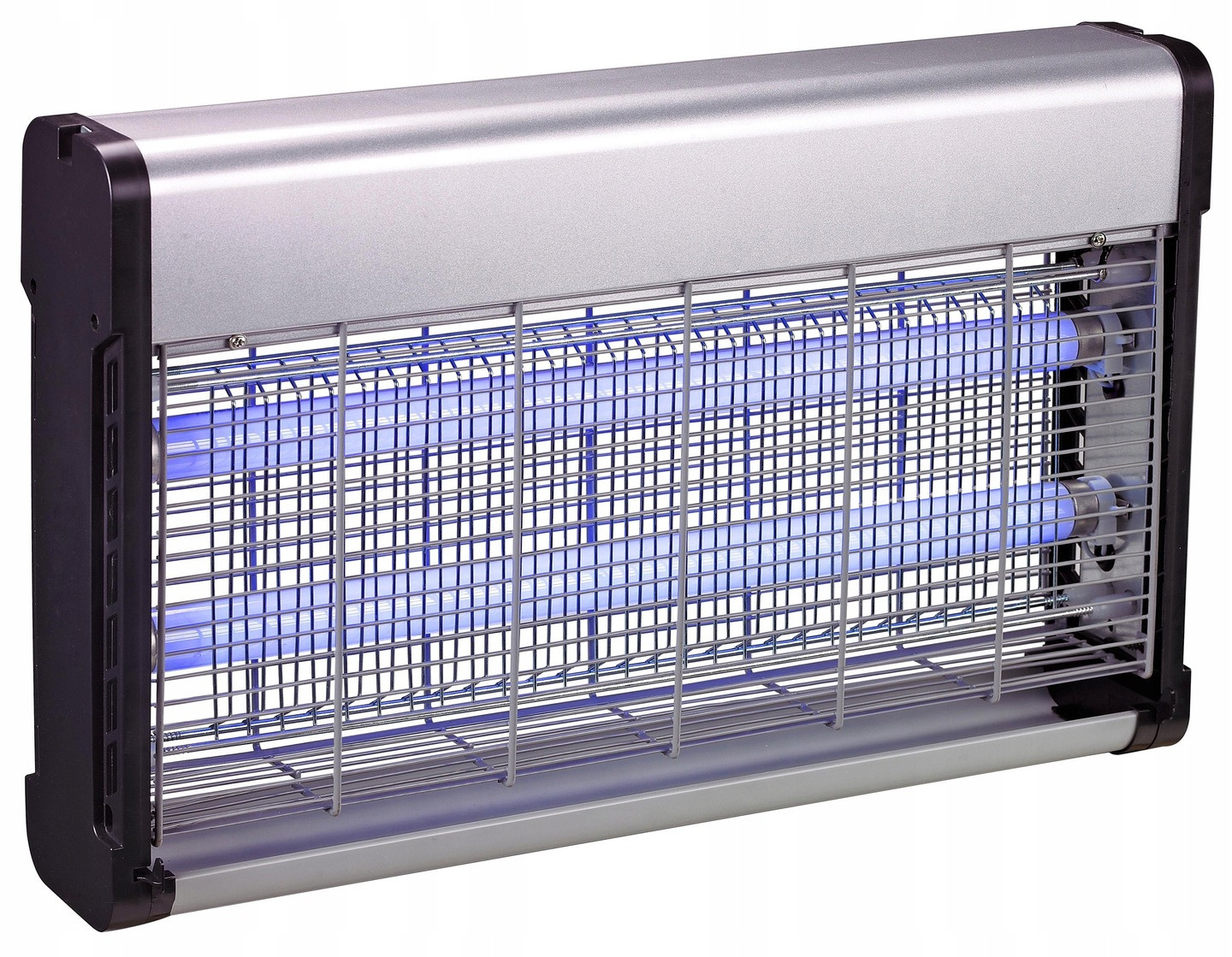 Aluminiowa lampa owadobójcza UV-A2x20W
