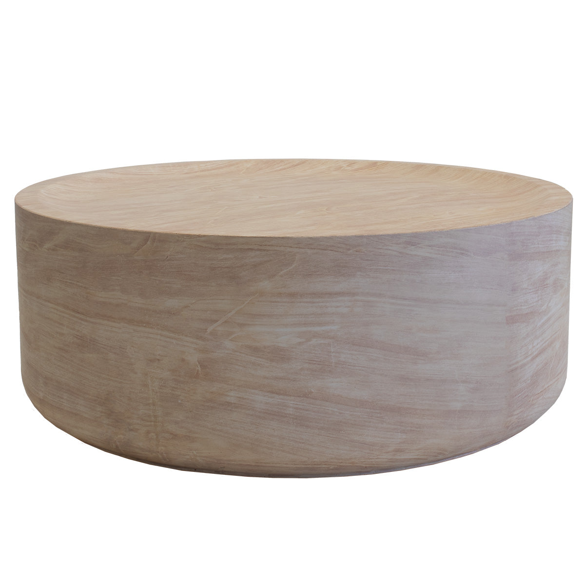 DÉJA Living Salontafel Dale - Rond Travertin - 90x90x35cm