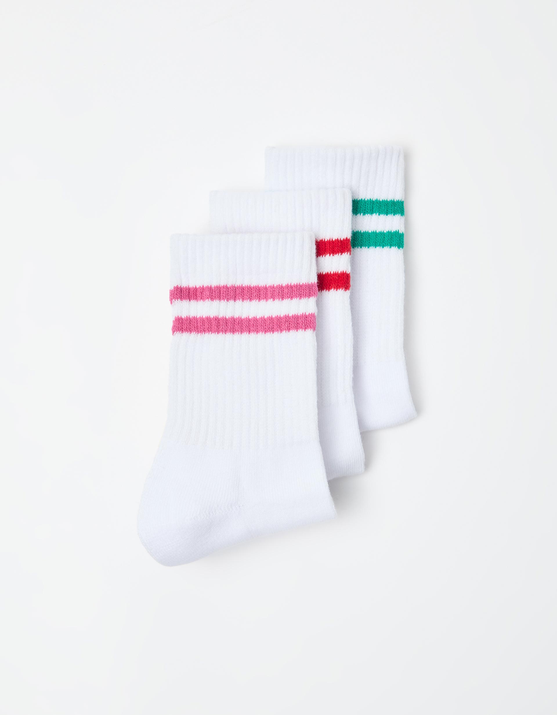 Pack 3 Pares de Meias, Mulher, Branco