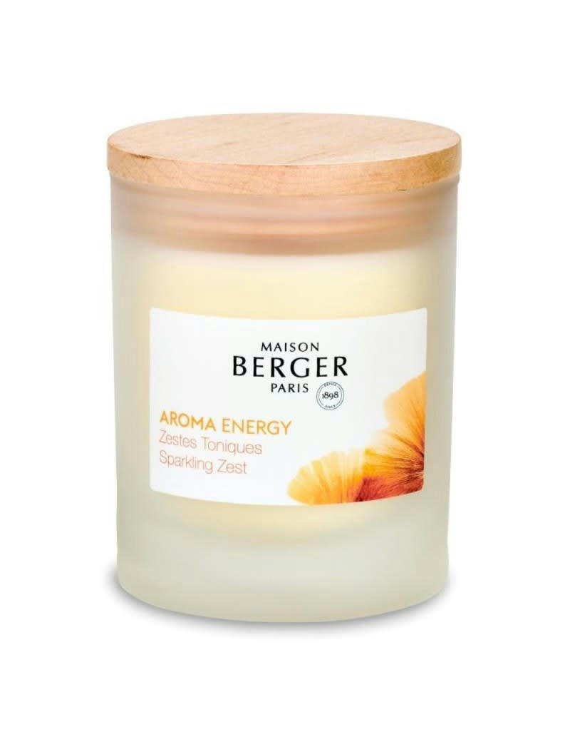 AROMA ENERGY - Bougie parfumée zestes toniques