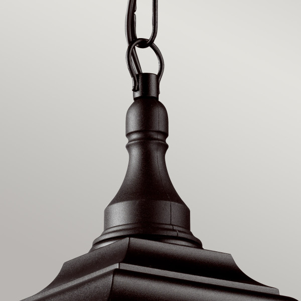 Lampa sufitowa zewnętrzna Kerry czarna 1 x E27 x 60W IP44 Elstead
