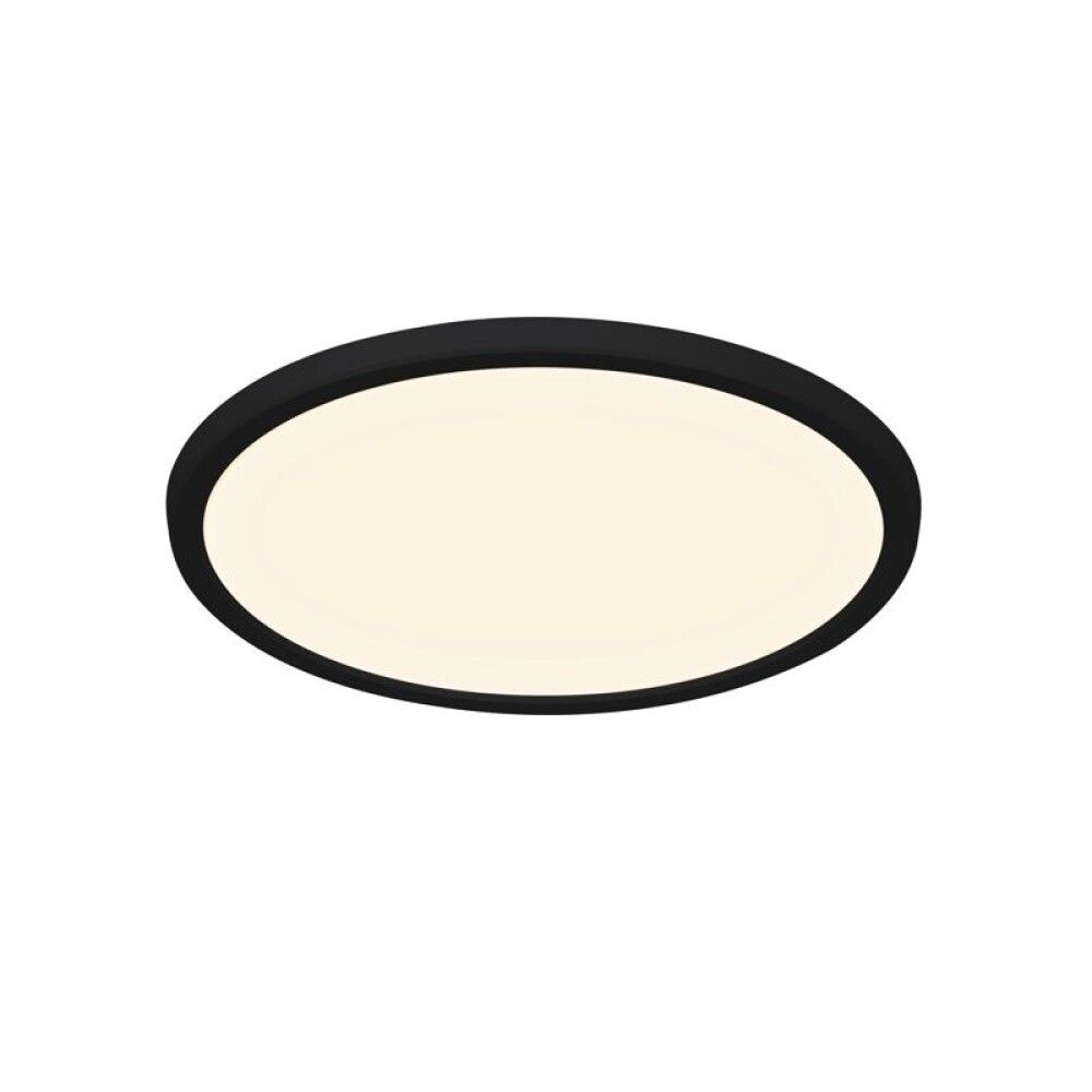 PLAFOND NORDLUX OJA 29 LED DIM SVART LED PLAST I