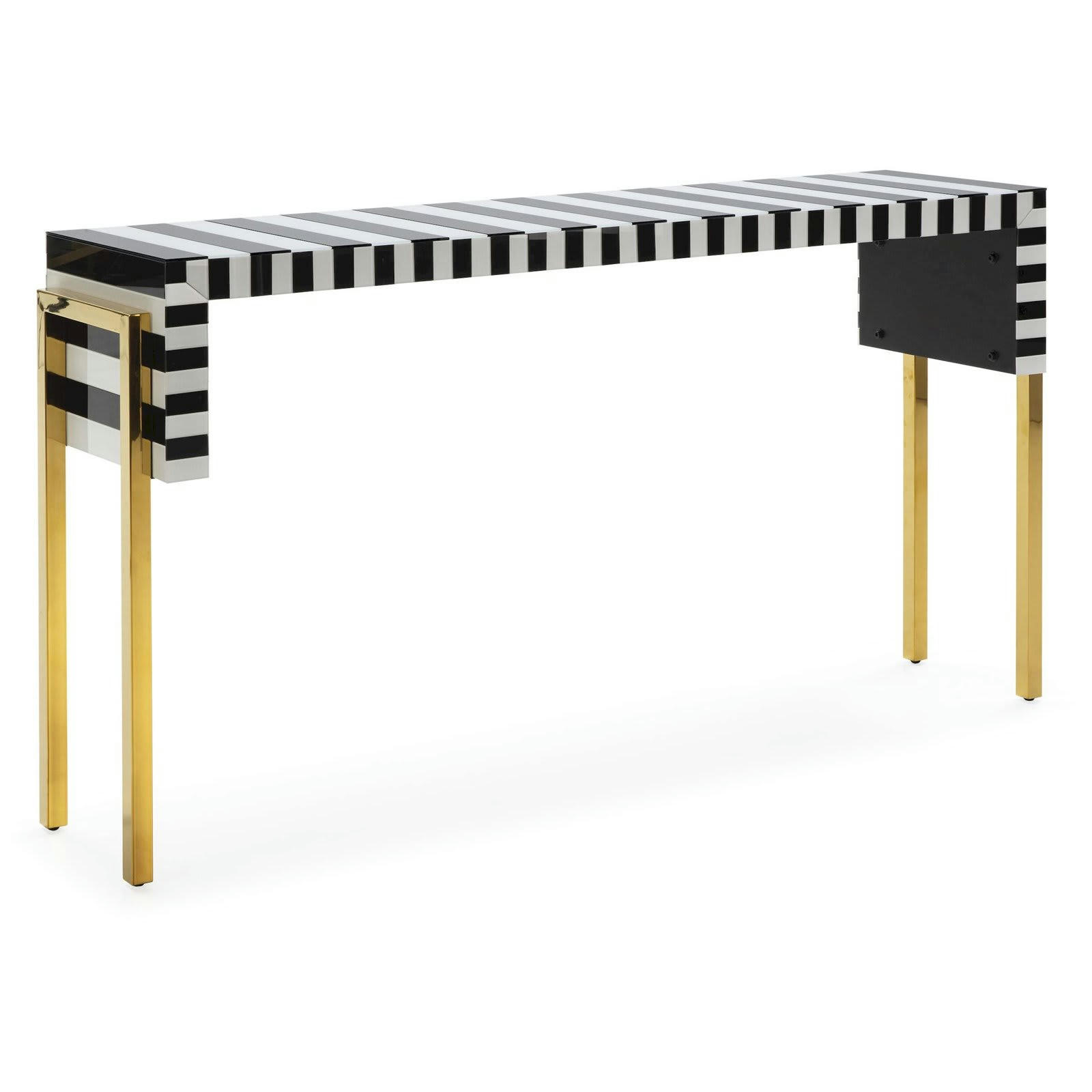 - Console Acier Noir